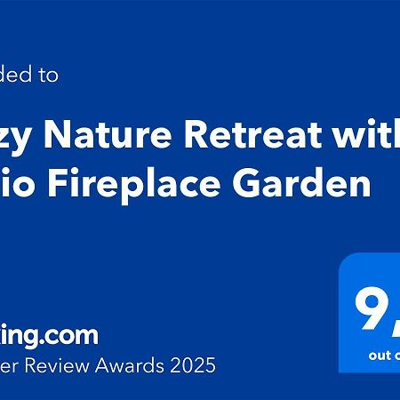 Cozy Nature Retreat With Patio Fireplace Garden Maciejowice Bagian luar foto