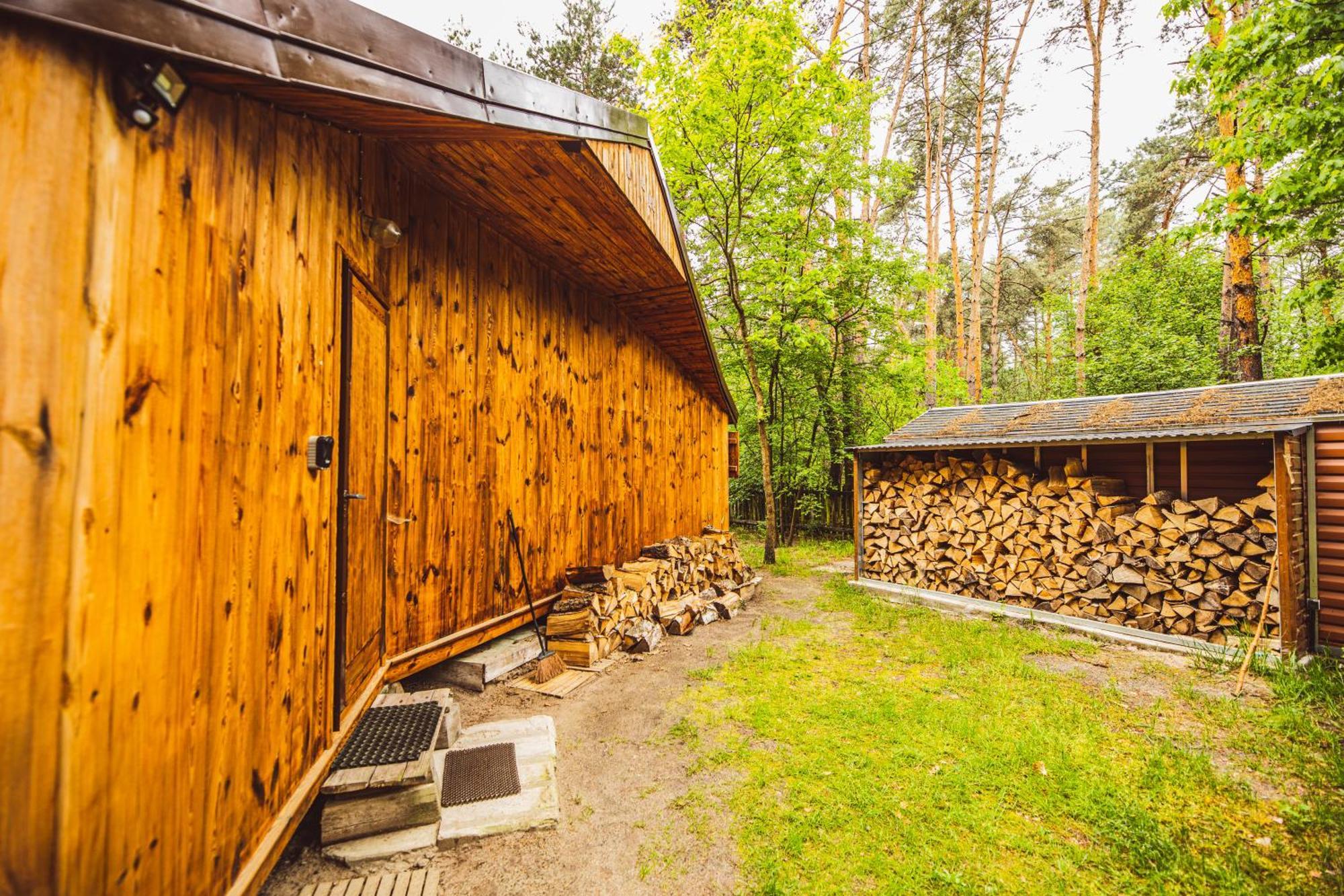 Cozy Nature Retreat With Patio Fireplace Garden Maciejowice Bagian luar foto