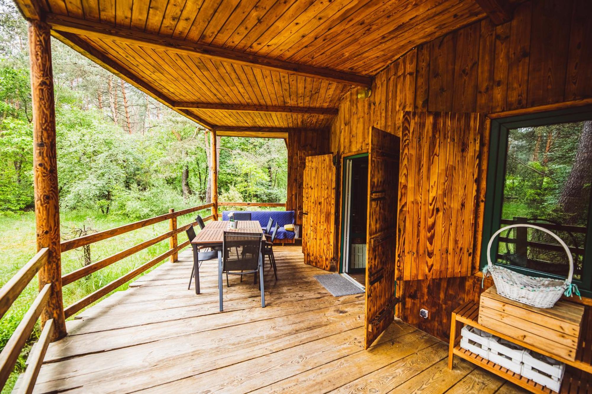 Cozy Nature Retreat With Patio Fireplace Garden Maciejowice Bagian luar foto