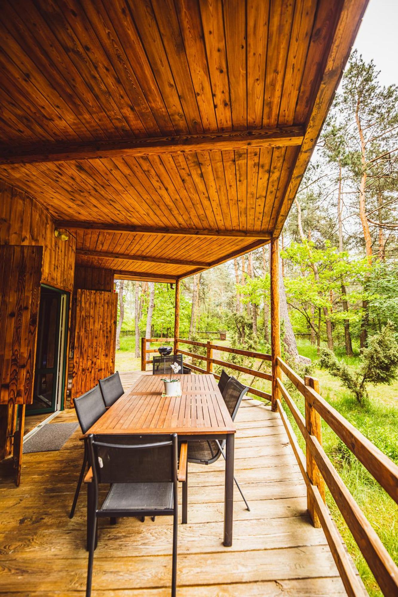Cozy Nature Retreat With Patio Fireplace Garden Maciejowice Bagian luar foto