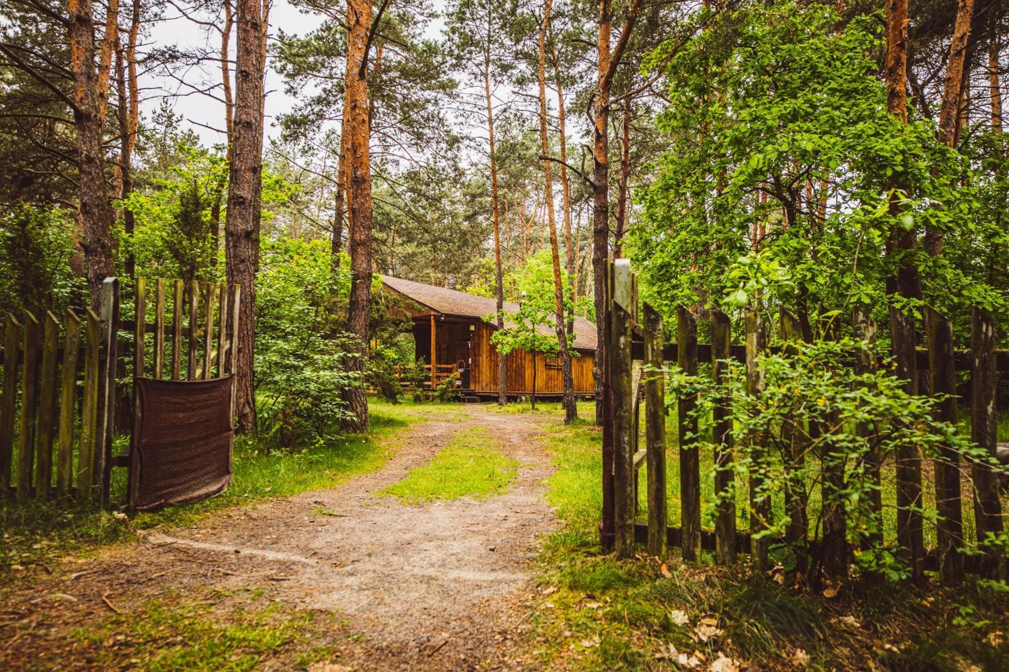 Cozy Nature Retreat With Patio Fireplace Garden Maciejowice Bagian luar foto