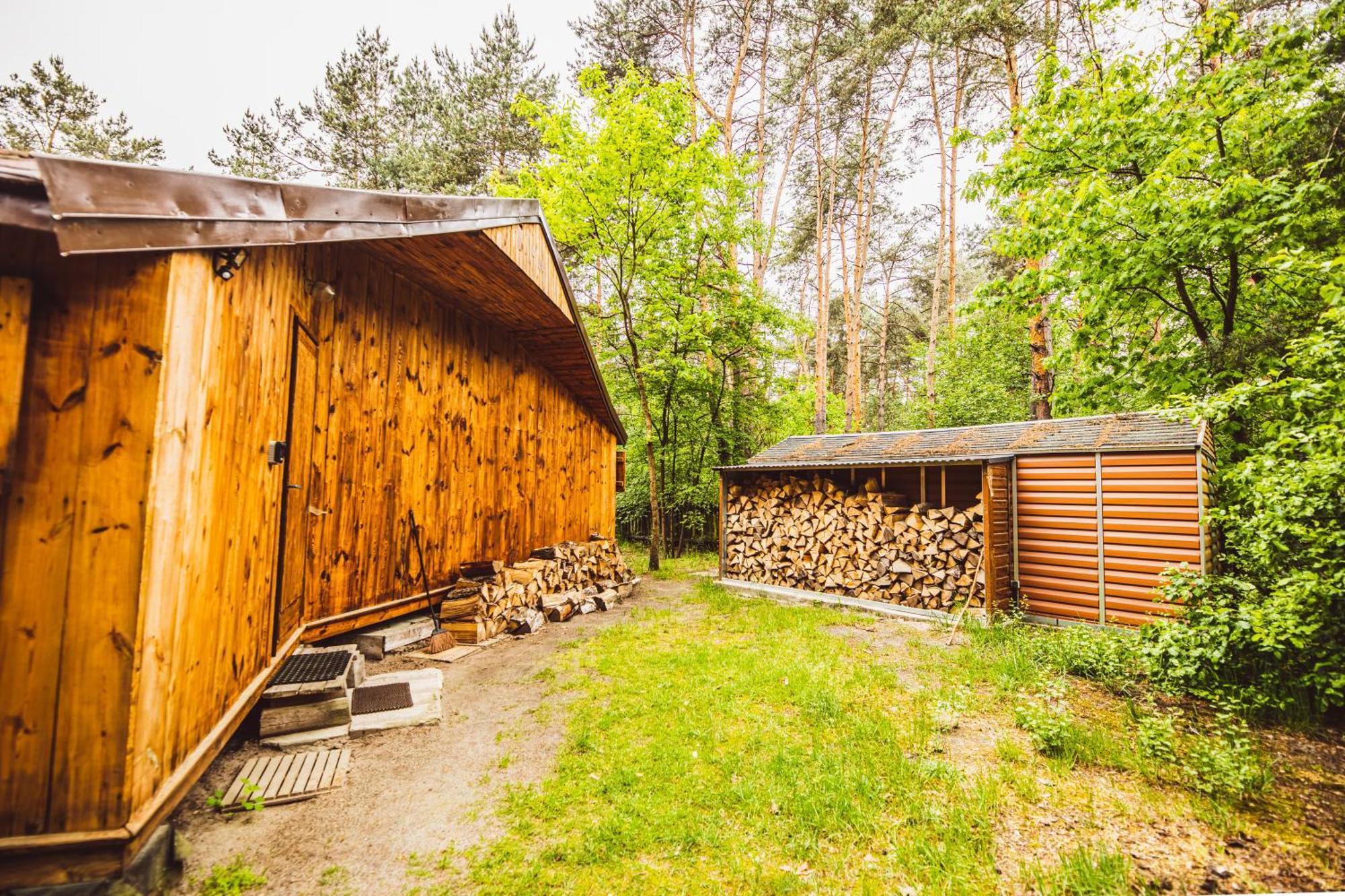 Cozy Nature Retreat With Patio Fireplace Garden Maciejowice Bagian luar foto