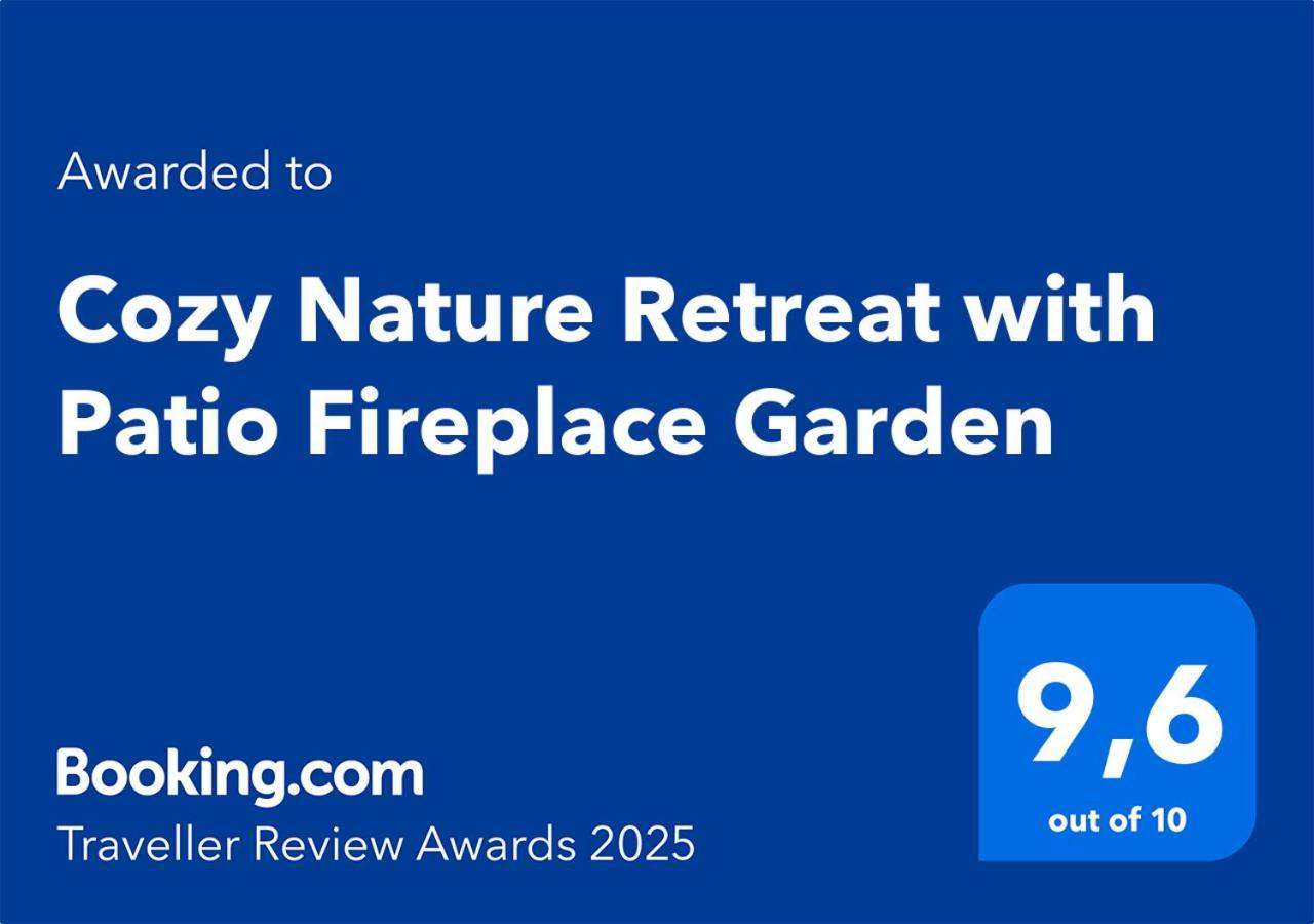 Cozy Nature Retreat With Patio Fireplace Garden Maciejowice Bagian luar foto